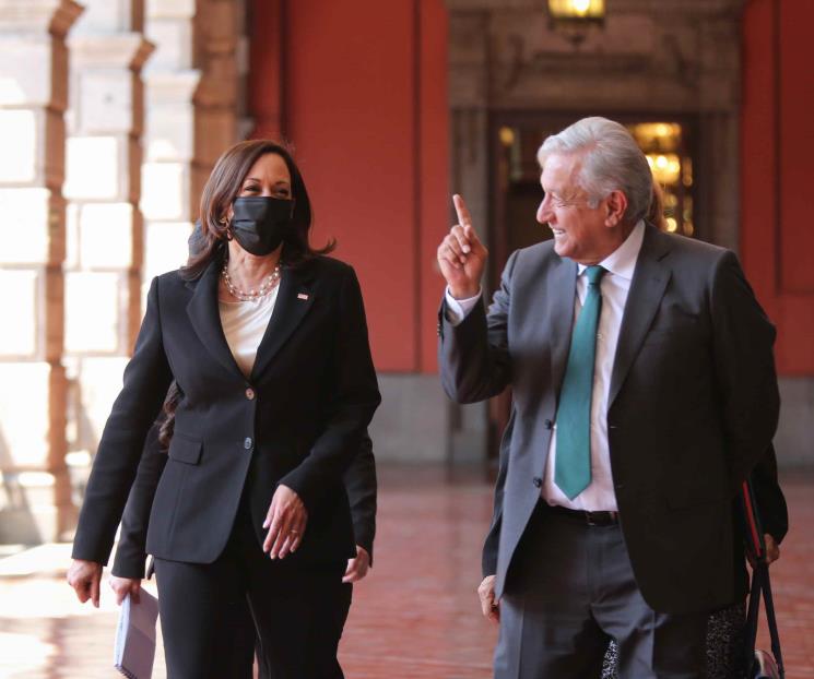 AMLO anuncia llamada telefónica con Kamala Harris