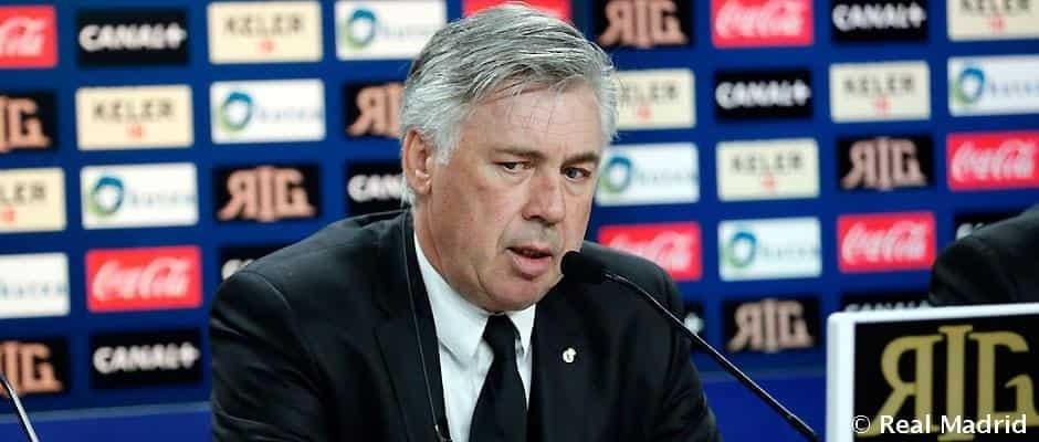 Orgulloso Ancelotti de su Real Madrid
