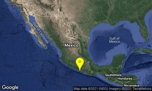 Se registra sismo de 4.7 grados en Guerrero