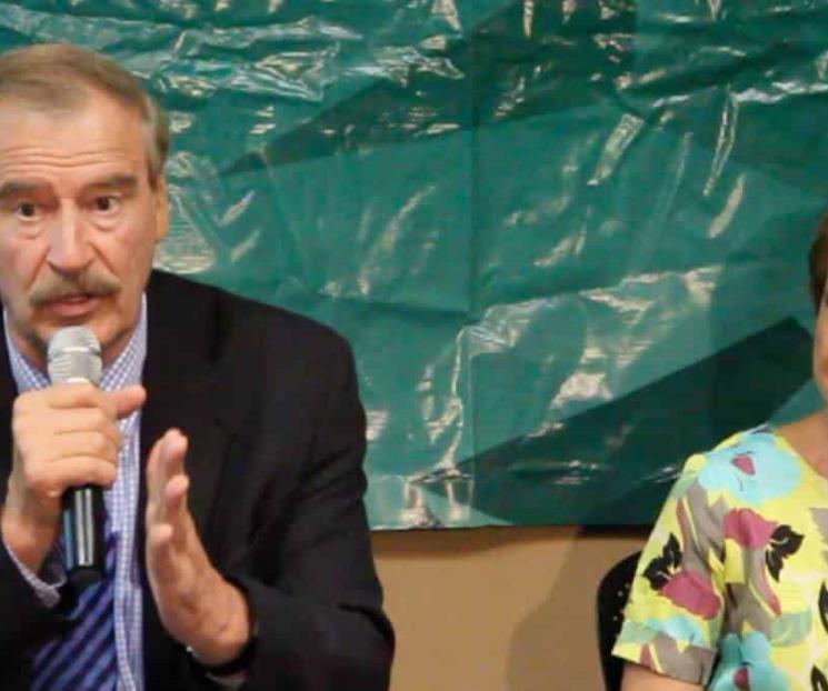 Ahí la llevamos, dice Vicente Fox