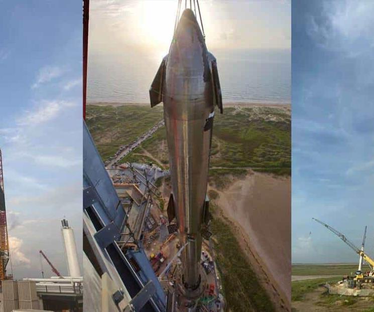 Así de imponente es el Starship de Elon Musk y SpaceX