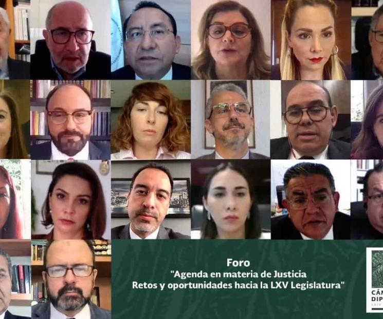 Externan opiniones en materia de justicia