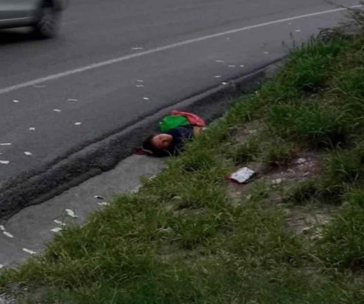 Atropellan a mujer en Carretera Mty-Laredo