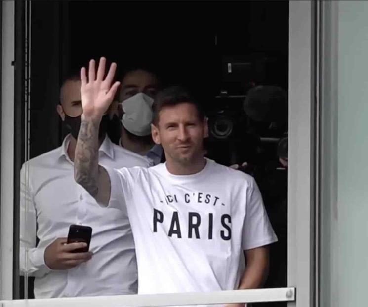 Confirma el PSG a Messi