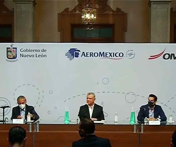 Anuncia NL vuelo directo Mty-Madrid