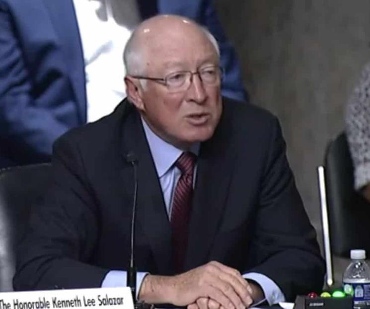 Felicita a Salazar tras ratificación como embajador de EU