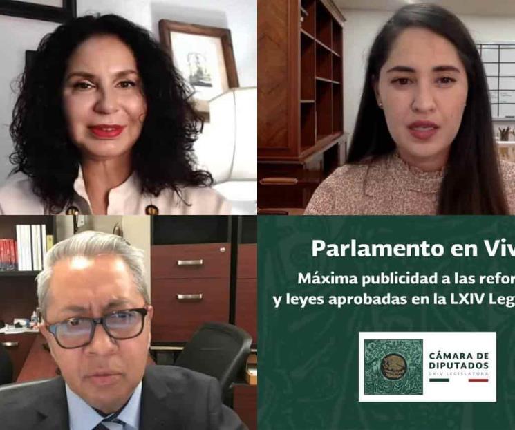 Máxima publicidad a las reformas y nuevas leyes aprobadas