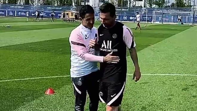 Leo Messi ya entrenó con el PSG