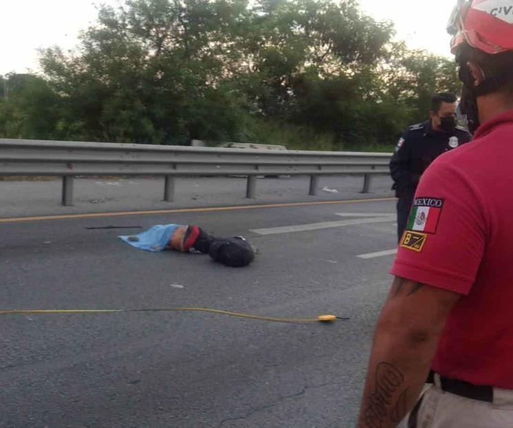 Muere hombre atropellado en Av. Morones Prieto Muere hombre atropellado en Av. Morones Prieto