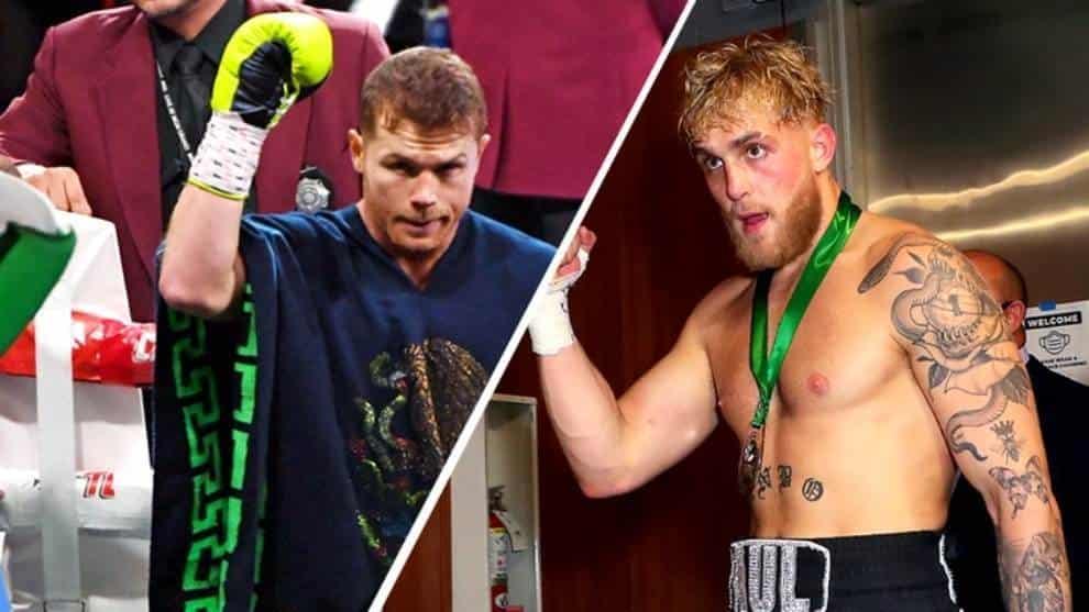 Incita Jake Paul a Saúl Canelo Álvarez