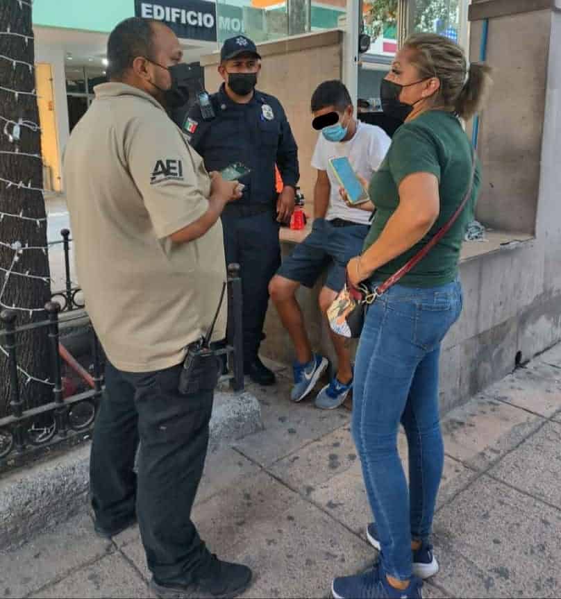 Luego de salir de su domicilio presuntamente por problemas familiares, un joven fue localizado