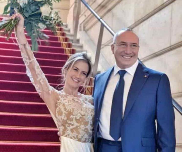 Altair Jarabo y Frédéric García se casan en París Altair Jarabo y Frédéric García se casan en París