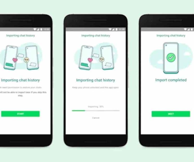 WhatsApp ya permite migrar historial entre Android e iOS