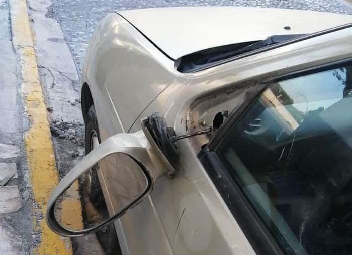 Cae ladrón de autopartes