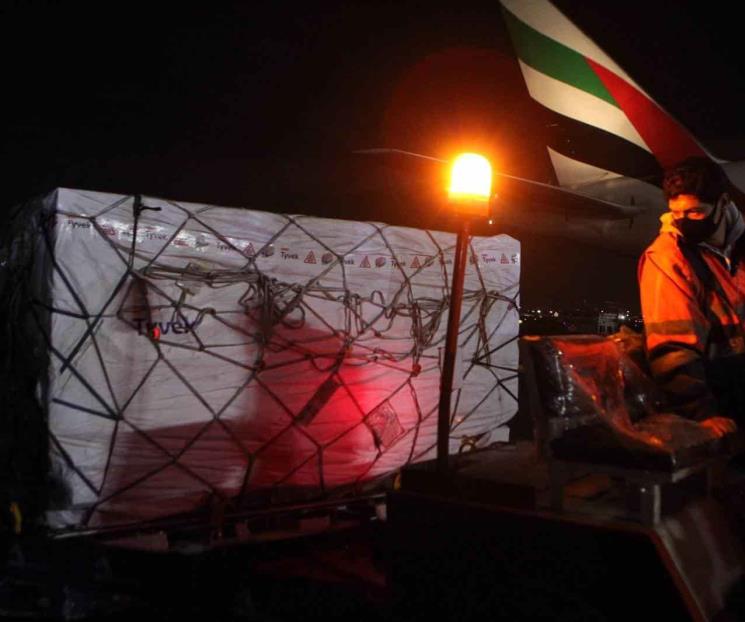 Arriban a México 150 mil vacunas Spunik V contra Covid-19