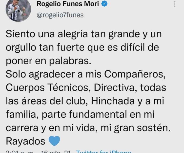 Emoción rebasa a Funes Mori tras récord histórico