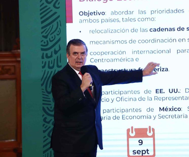 Harris encabezará Diálogo Económico de Alto Nivel: Ebrard