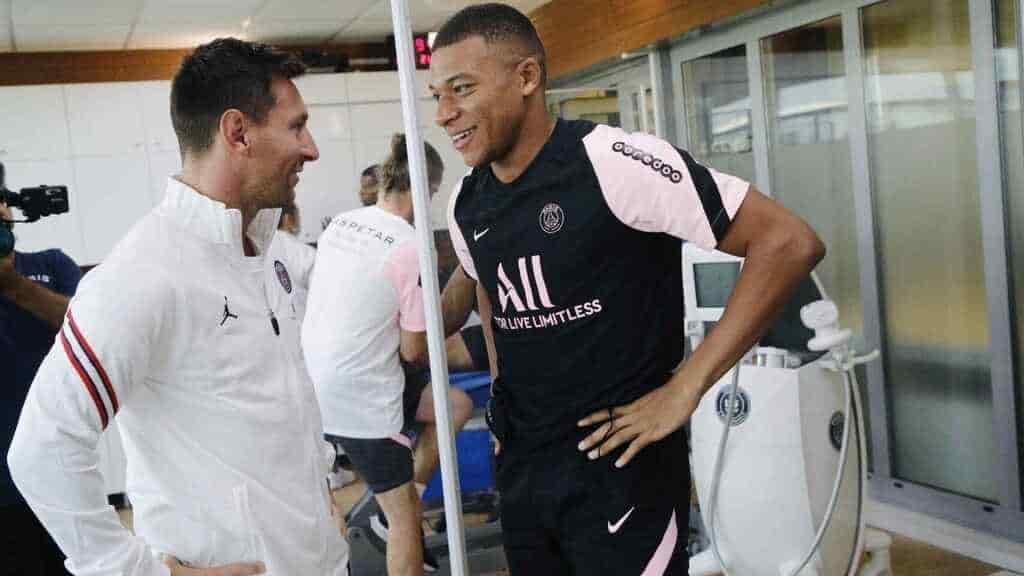 Comparten más tiempo Messi y Mbappé en el PSG Comparten más tiempo Messi y Mbappé en el PSG