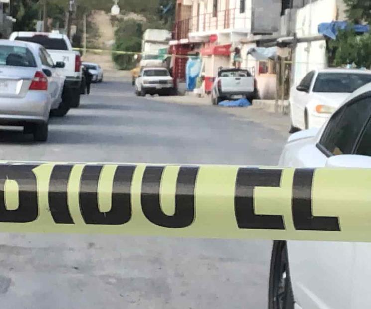 Deja balacera 2 muertos en García Deja balacera 2 muertos en García