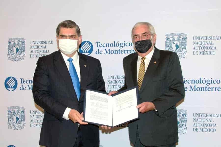 Se unen el Tec de Monterrey y UNAM Se unen el Tec de Monterrey y UNAM