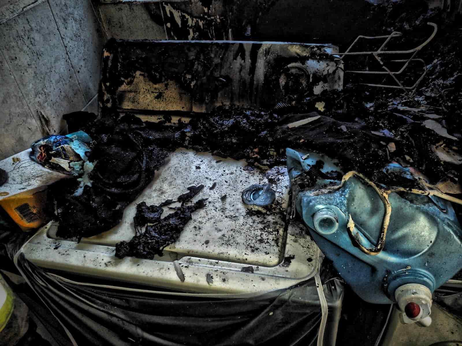 Al parecer fue un corto circuito lo que inició el fuego