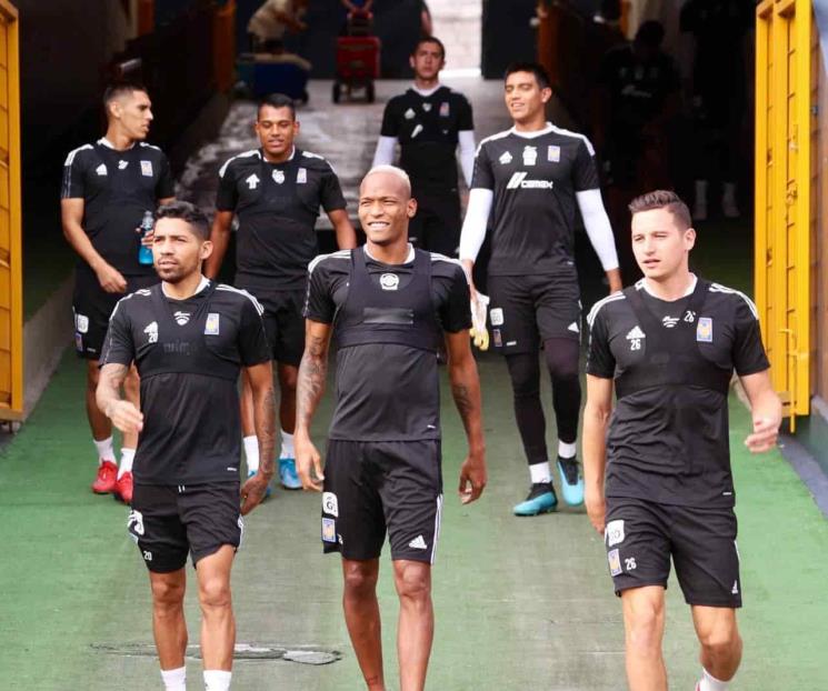 Tras victoria, entrenamiento en Tigres Tras victoria, entrenamiento en Tigres