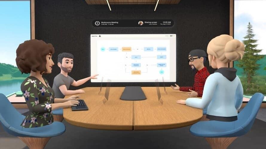 El metaverso de Facebook comienza en Horizon Workrooms El metaverso de Facebook comienza en Horizon Workrooms