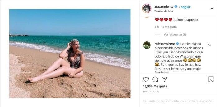 Atala Sarmiento se destapa y enseña lo que le daba vergüenza