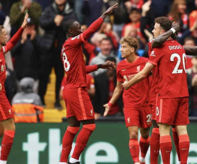 Gana Liverpool y es líder en la Premier League Gana Liverpool y es líder en la Premier League
