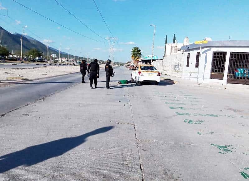Citan a taxista en García; lo ejecutan Citan a taxista en García; lo ejecutan