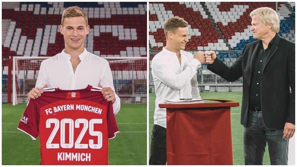 Renueva Kimmich con el Bayern