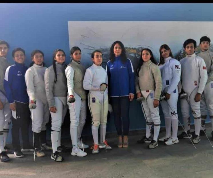 Brilla esgrima de NL con 11 oros en Nacionales