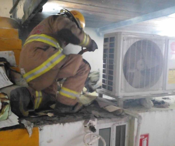 Alarma incendio en bodega Alarma incendio en bodega