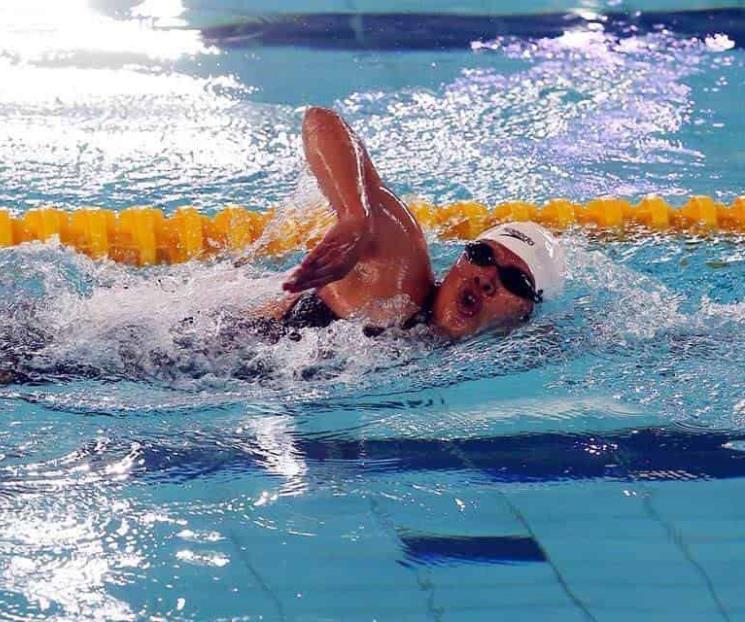 Sin medalla, Matilde Alcázar en natación Sin medalla, Matilde Alcázar en natación
