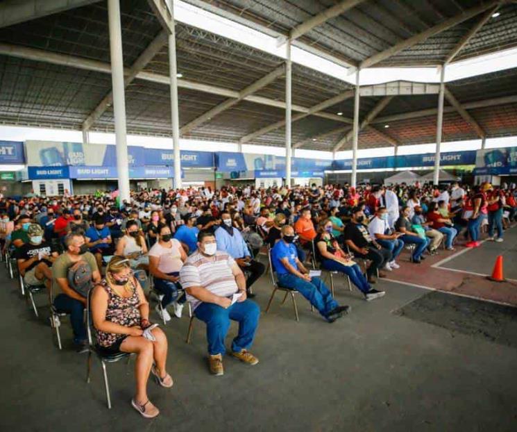 Se aplicaron 77 mil 574 vacunas en Guadalupe