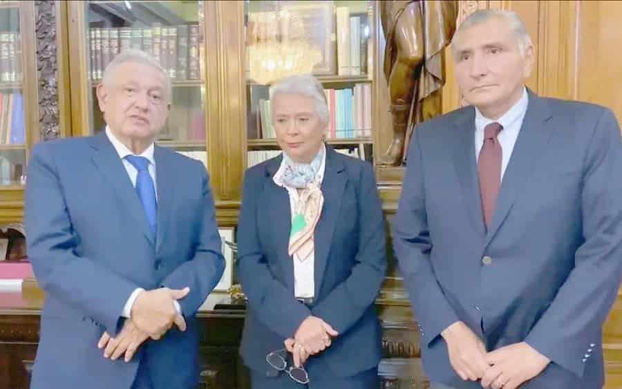 Sale Olga Sánchez de Segob; llega Augusto López Sale Olga Sánchez de Segob; llega Augusto López