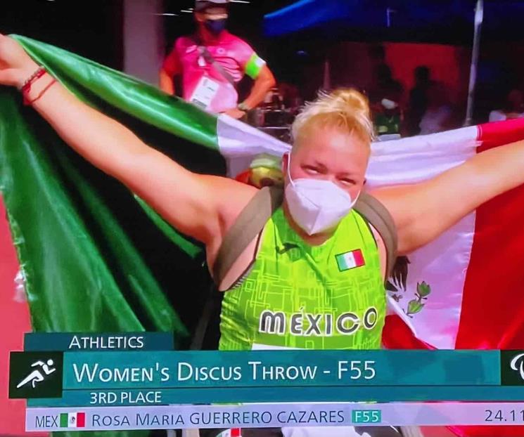 Bronce para México en Rosa María Guerrero