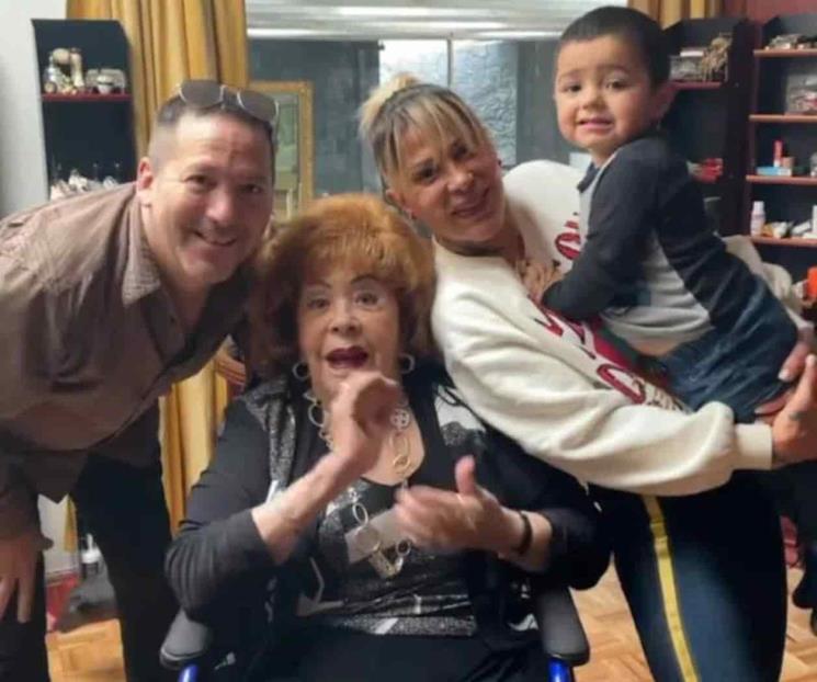 Silvia Pinal reaparece en redes tras problemas de salud Silvia Pinal reaparece en redes tras problemas de salud
