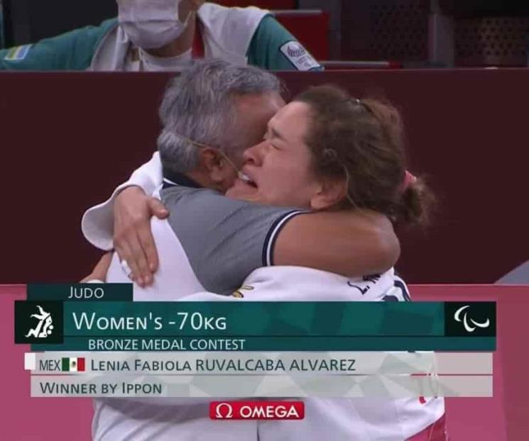 Se hace Lenia Ruvalcaba del bronce en Judo