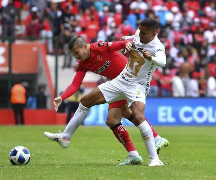 Los Pumas no levantan, Toluca es tercero