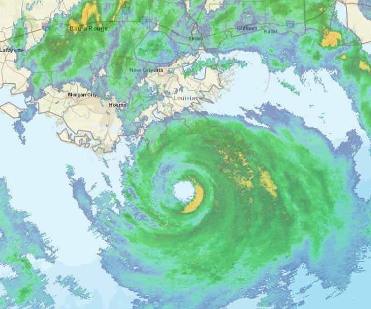 Huracán Ida toca tierra en Luisiana