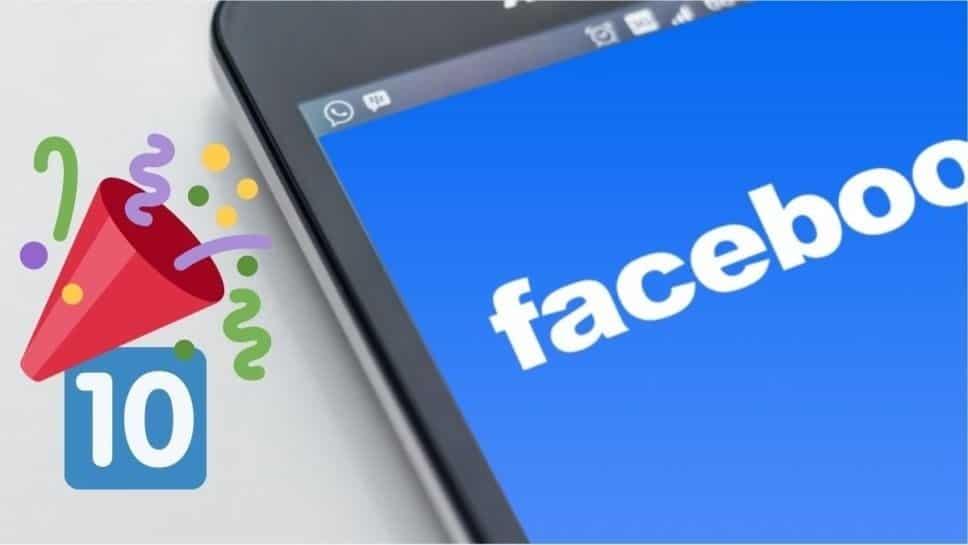 Cumple Facebook Messenger 10 años Cumple Facebook Messenger 10 años
