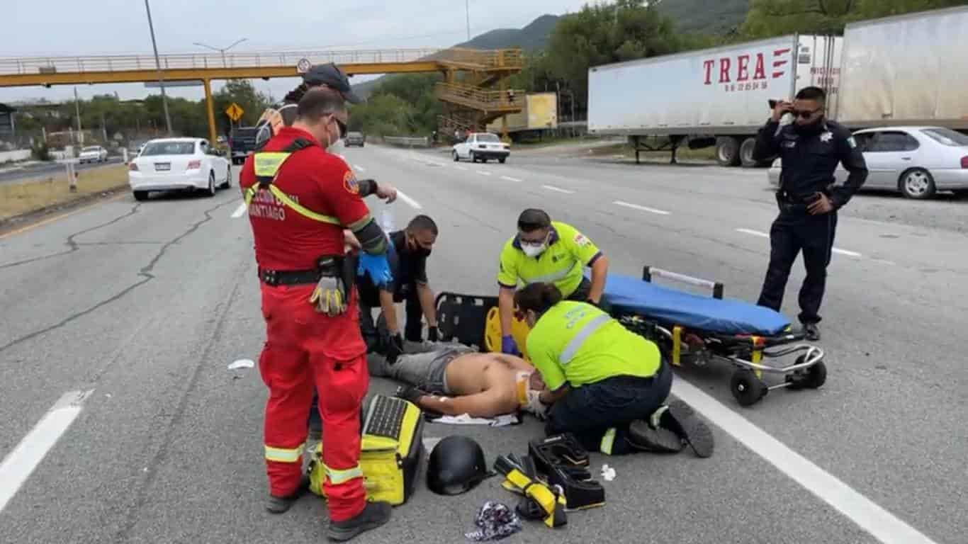 Dos personas lesionadas fue el saldo que dejó un choque por alcance
