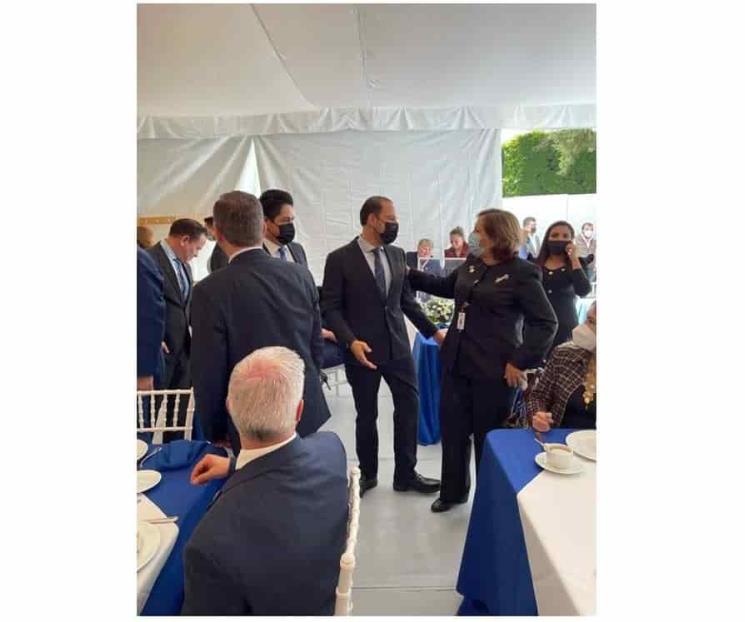 Se reúne Marko Cortés con diputados panistas en San Lázaro Se reúne Marko Cortés con diputados panistas en San Lázaro