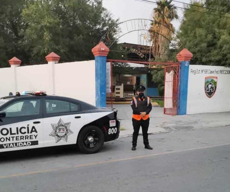 Regresa Monterrey operativo de vialidad en zona escolar