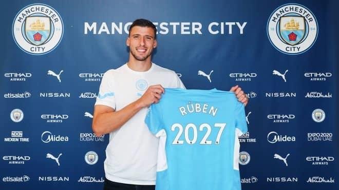 Renueva el City a Ruben Dias hasta 2027 Renueva el City a Ruben Dias hasta 2027