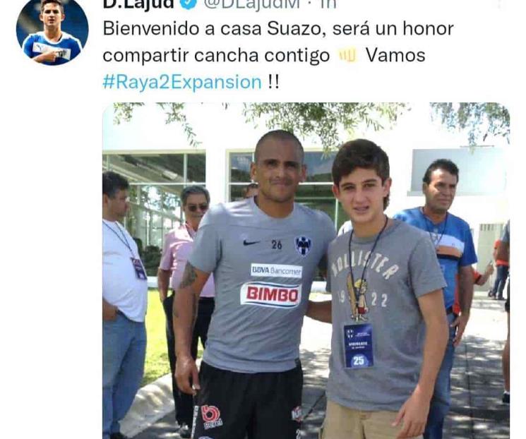 Le da Lajud bienvenida a Suazo