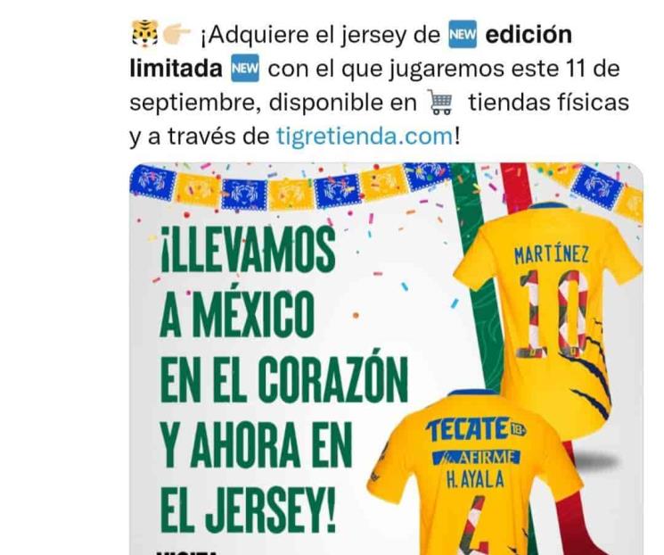 Jugará Tigres muy patriótico ante León