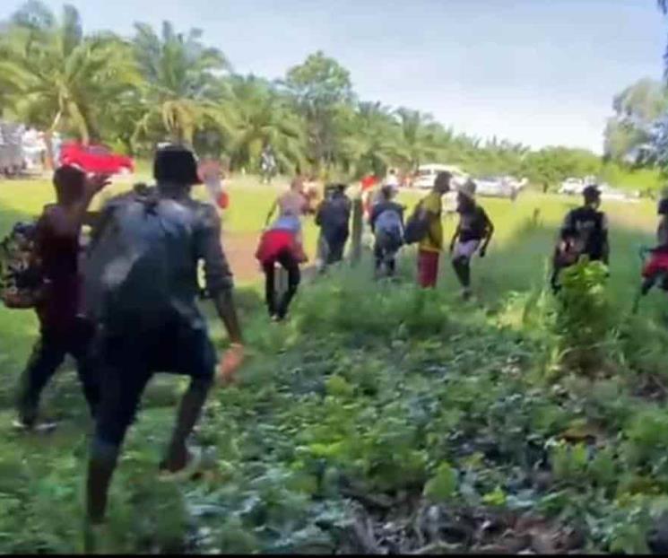 Desarticulan tercera caravana migrante en Chiapas