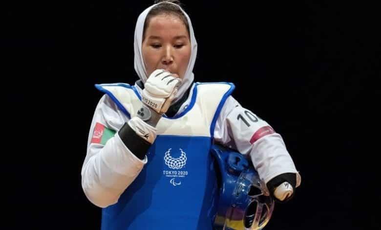 Taekwondoí afgana ya compitió en Paralímpicos